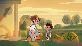 Wolfboy Goes Home / Wolfboy Makes a Snowflake