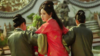 Beneath Falling Blossoms