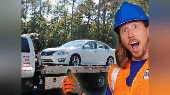 Tow Truck with Handyman Hal | Towing for kids | Tow Truck Rescue
