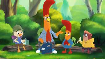 Arizona Chickenstone and the Temple of the Troll / The Chicken and the Beanstalk