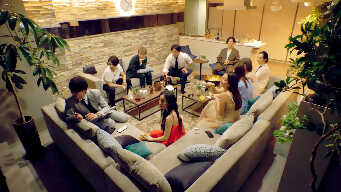 Fall in love. In front of my ex-lover…