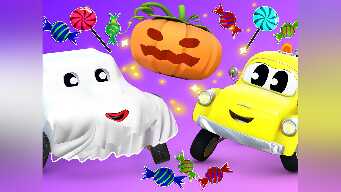 Halloween Ghost Car / Ghost / Treasure Adventure / Evil Robot Police