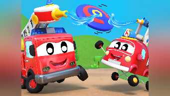 Frisbee for Father's Day / Fishing time / Magic Bubble Maker / Forklift is shrunk