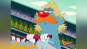 The Fugitive | Oggy's Crab | Santa Oggy