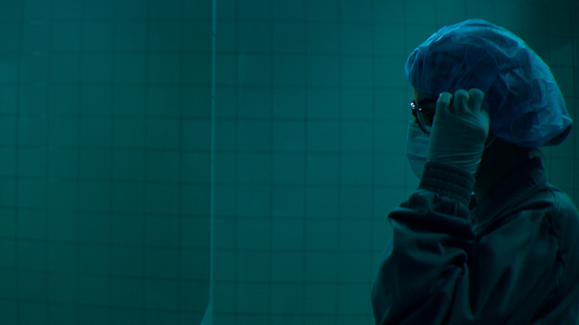 Undercover. Inside the bunker