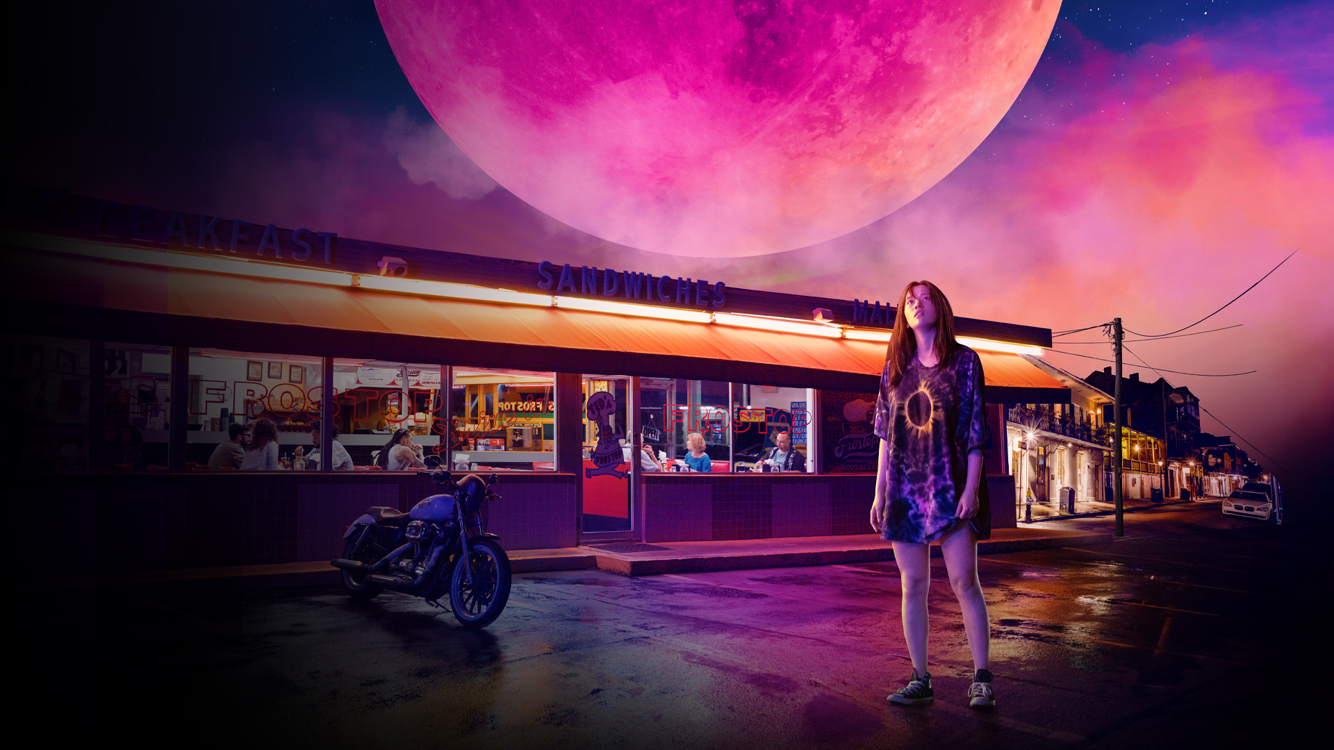 Mona Lisa and The Blood Moon