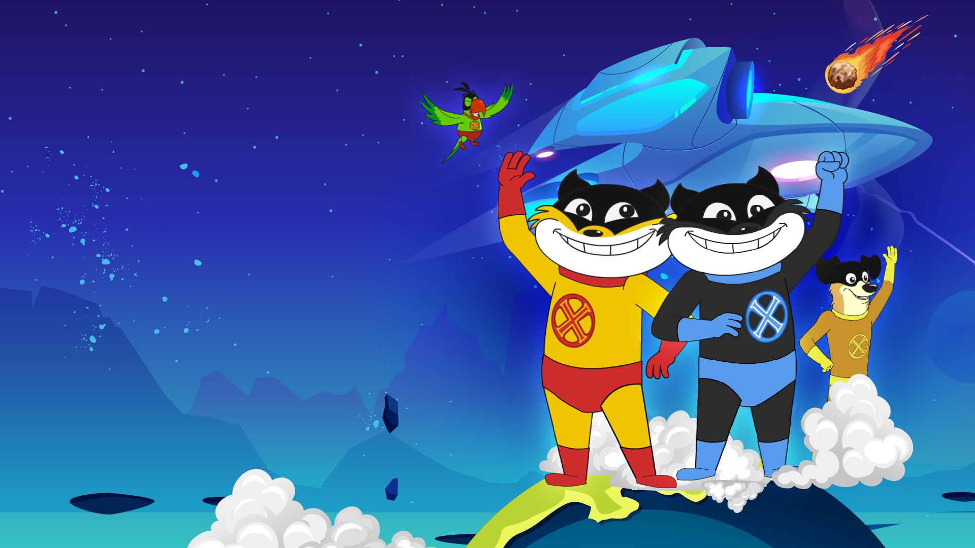 Honey Bunny As Super Team X - Reloaded